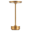 Wireless and rechargeable LED desk lamp with dimming function
