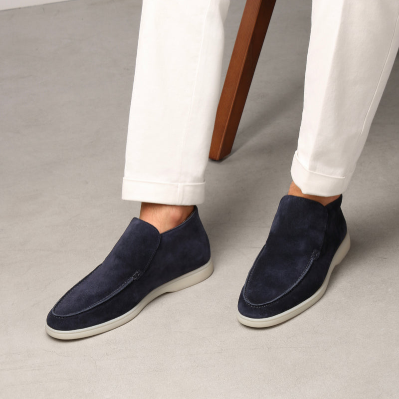 Elegant calfskin loafers for men with timeless style – Senna Mode