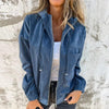 Lightweight and sleek women's jacket with hood and zipper