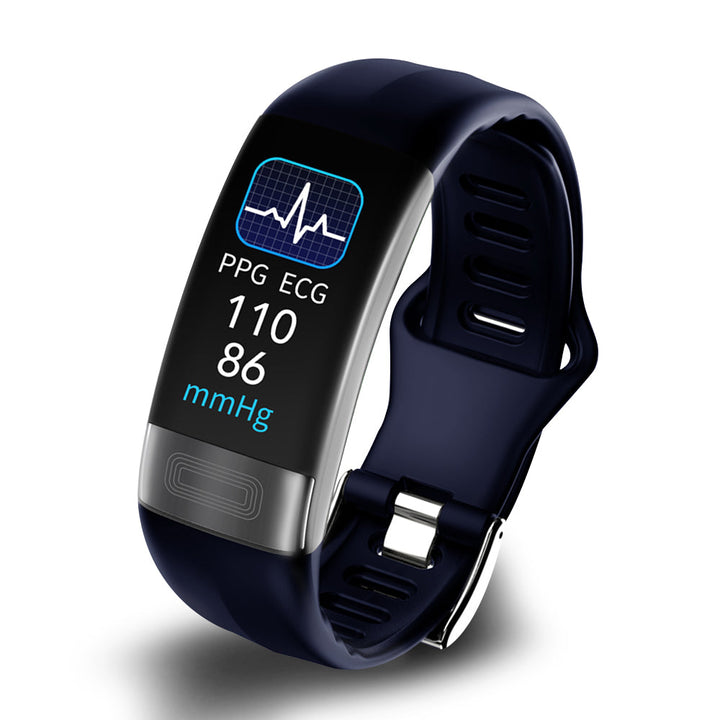 P11 Plus Health-Tracker | Profesjonell EKG- og Blodtrykksovervåking | HRV-Analyse med Lorenz-Diagram | SpO2- og Søvnscreening | Vanntett IP67 | Syklusovervåking