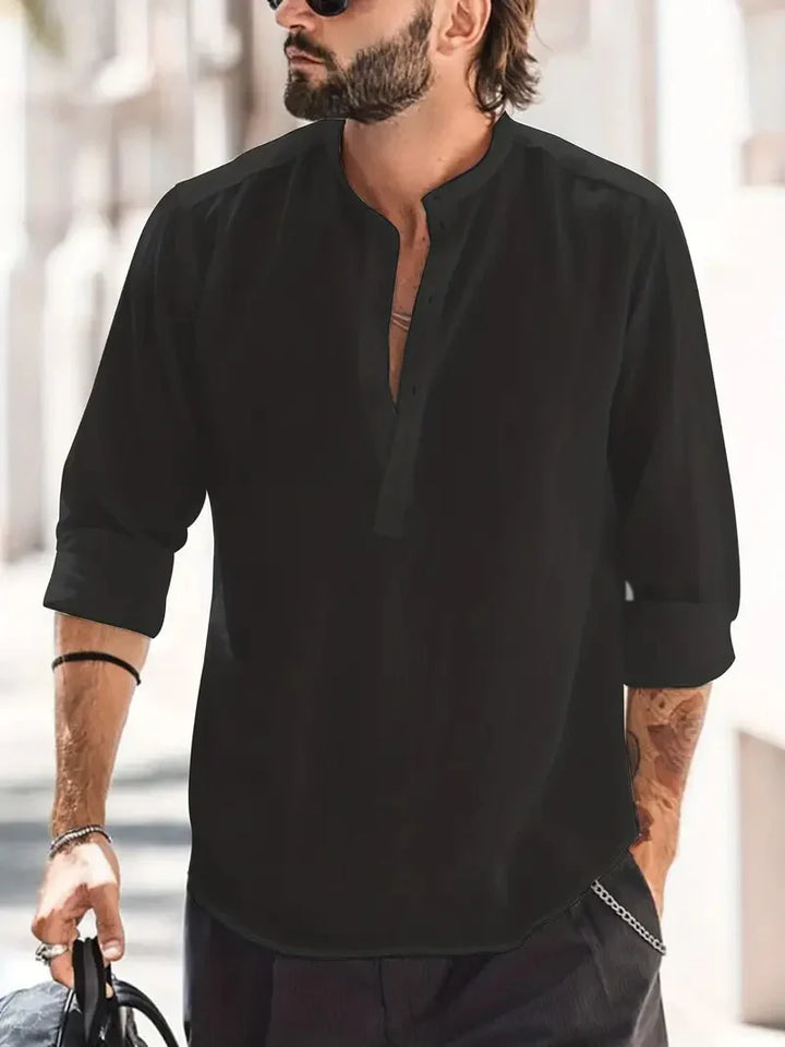 Men's shirt in linen