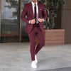 Herre 2-delt Slim Fit Dress Sett