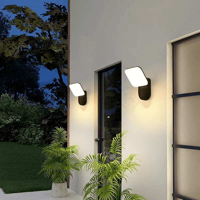 Smart LED-vegglampe med bevegelsessensor