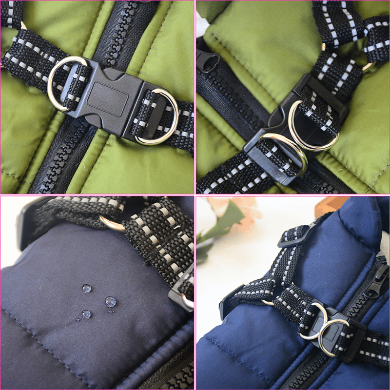 PupGuard - Vinterjakke for Hund med Sele