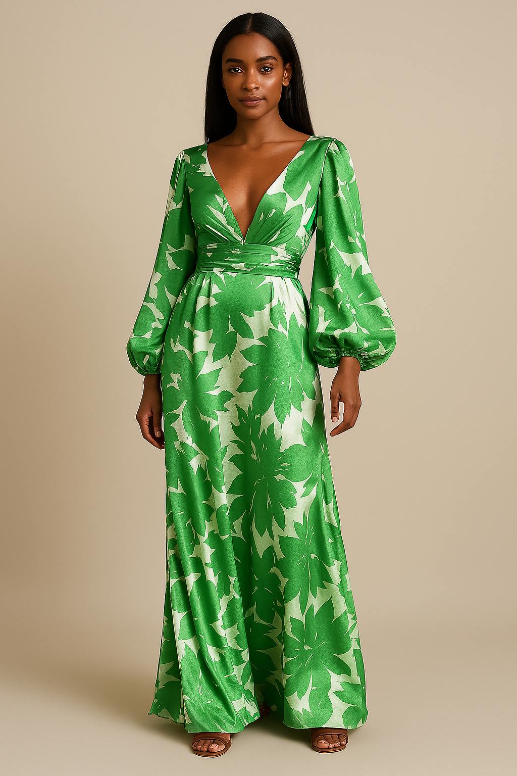 Stylish dress in European style