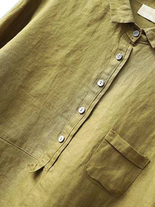 Elegant Langermet Bluse for Kvinner