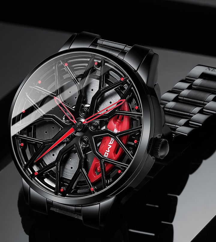 RaceVision – elegant herreklokke med racingdesign