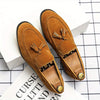 Classic Men's Loafers with Tassels in Various Colors