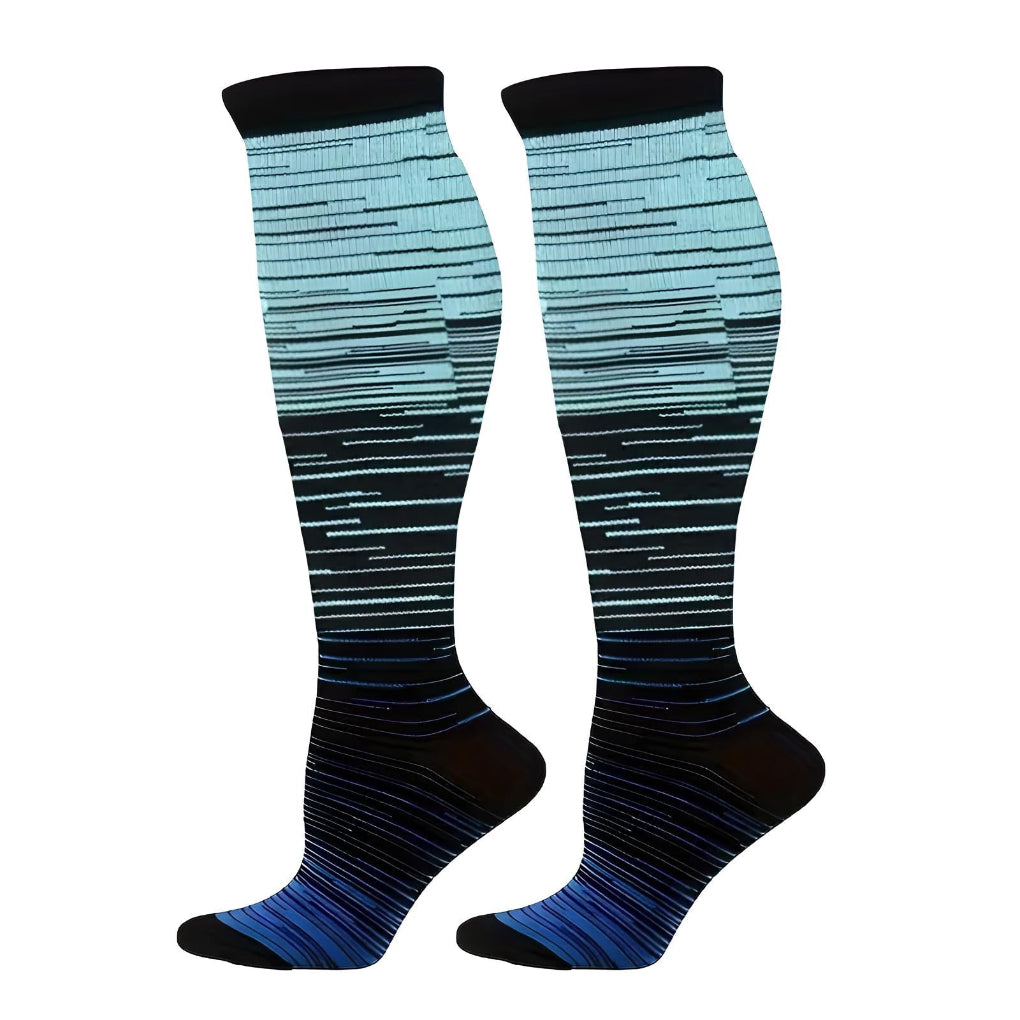Travel compression socks