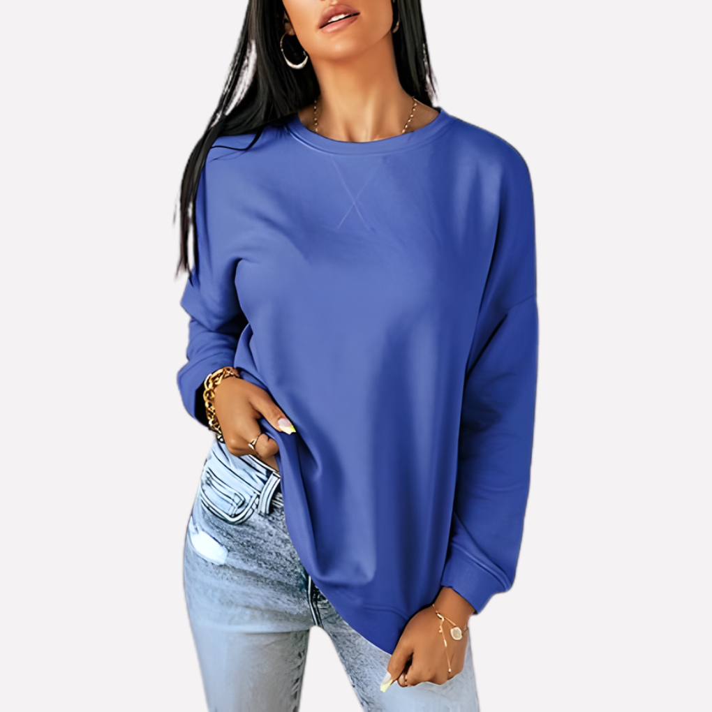 Kvinnens Crew Neck Sweatshirt