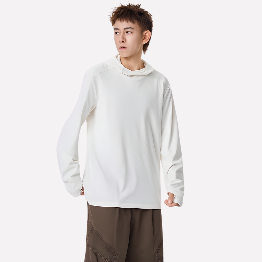 Menns Pullover Hettegenser