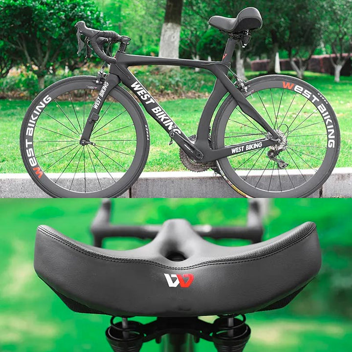 CyclePad Comfortable Bicycle Seat with Extra Wide Seat
