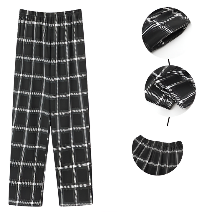 3-Pakke Flanell Herre Pyjama Bukser