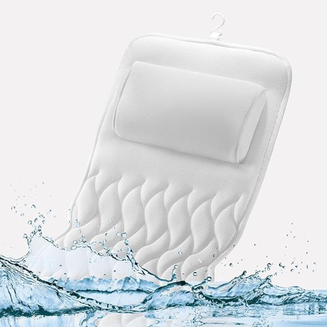 Luxurious full-body bath pillow