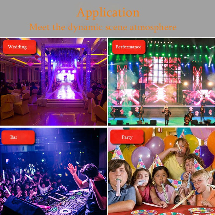 2-i-1 laser-diskolys