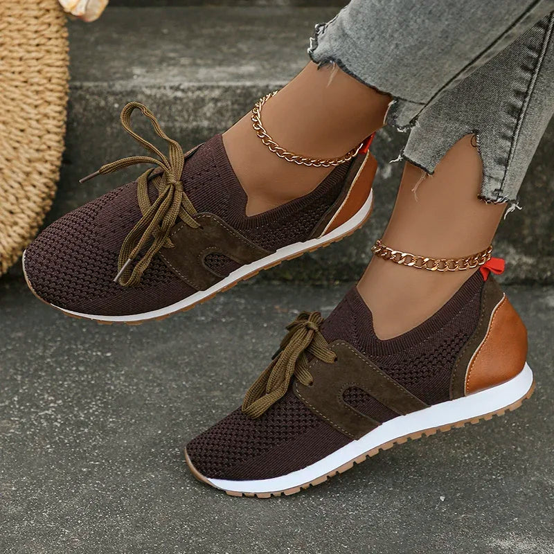 Pustende Komfort Sneakers for Kvinner