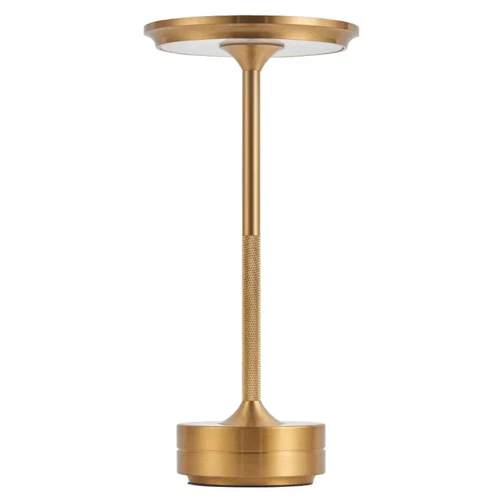 Trådløs og oppladbar LED-bordlampe med dimmefunksjon