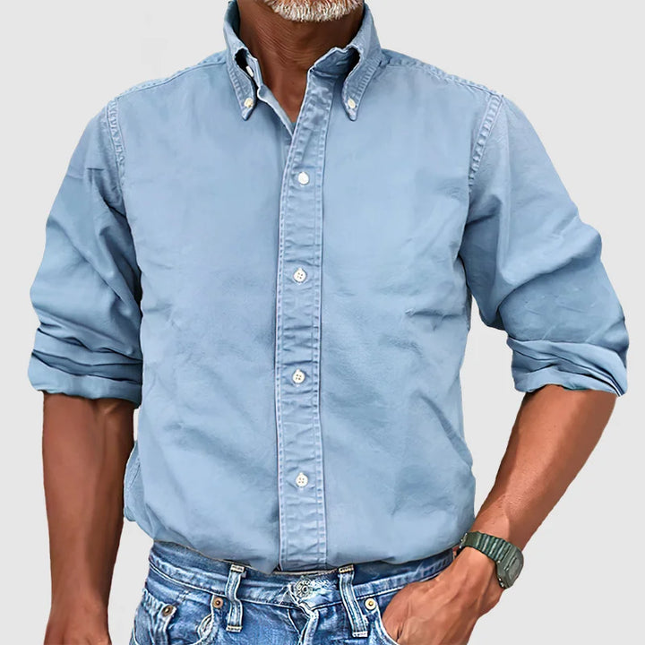 Classic long-sleeve men's shirt
