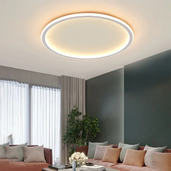 Rund LED-taklampe