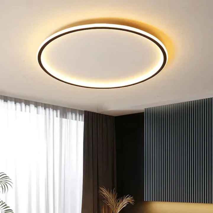Rund LED-taklampe