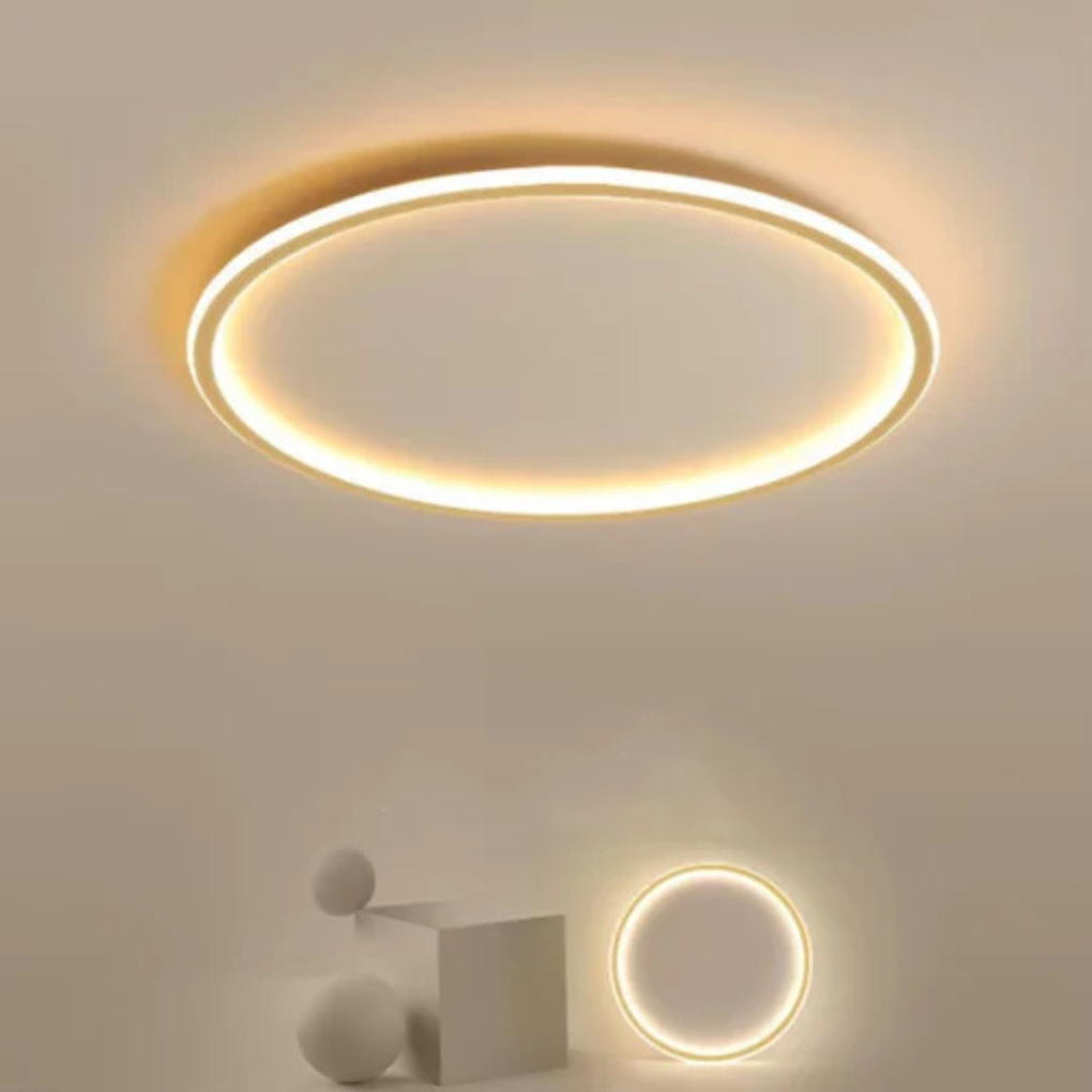 Rund LED-taklampe