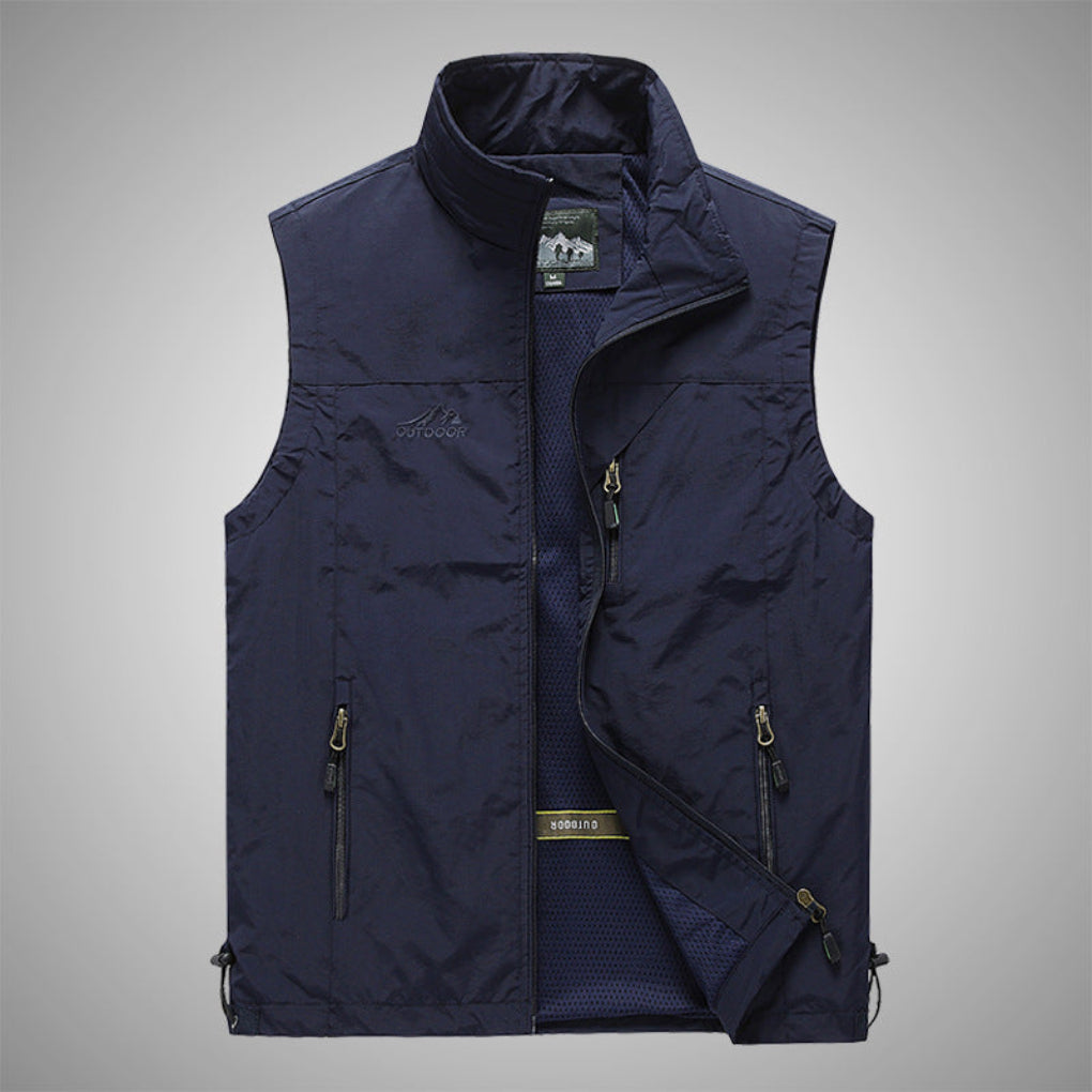 Random outdoor bodywarmer for men
