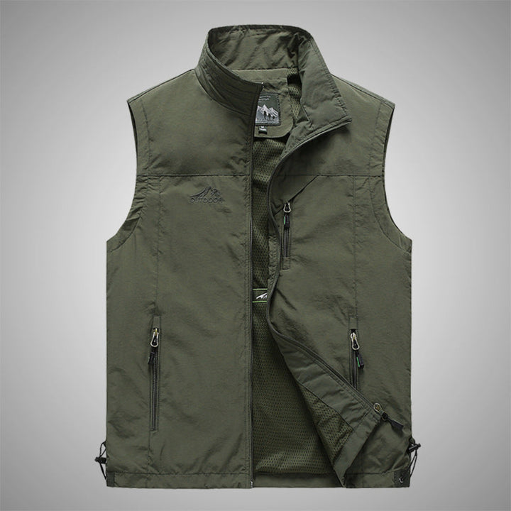 Random outdoor bodywarmer for men