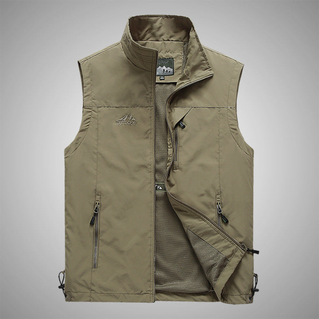 Random outdoor bodywarmer for men
