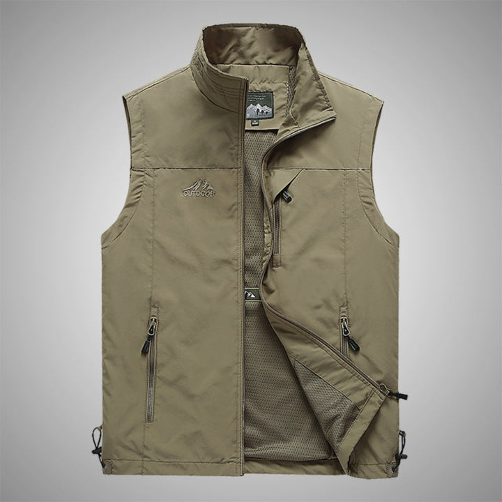 Random outdoor bodywarmer for men