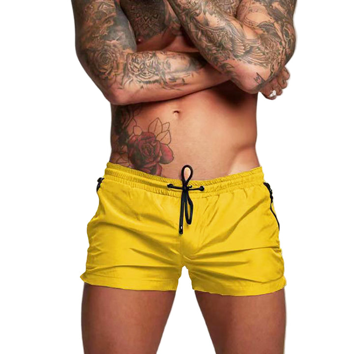 Men's swim shorts with quick-dry