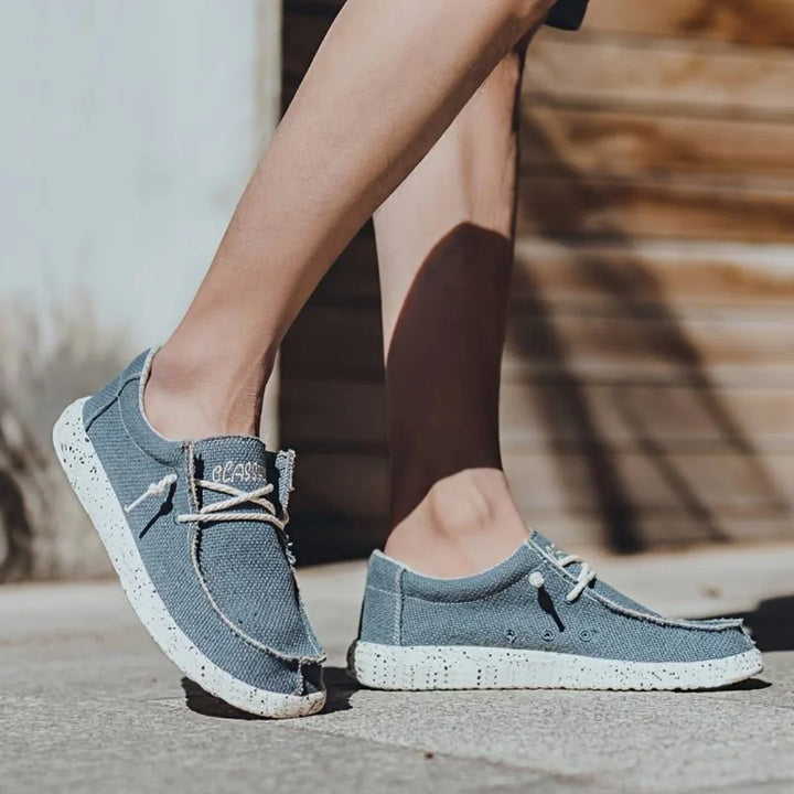Light slip-on loafers for men