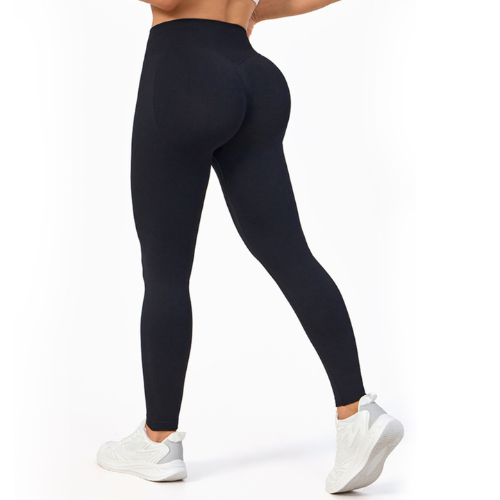 Yogabukser med høyt liv til dame