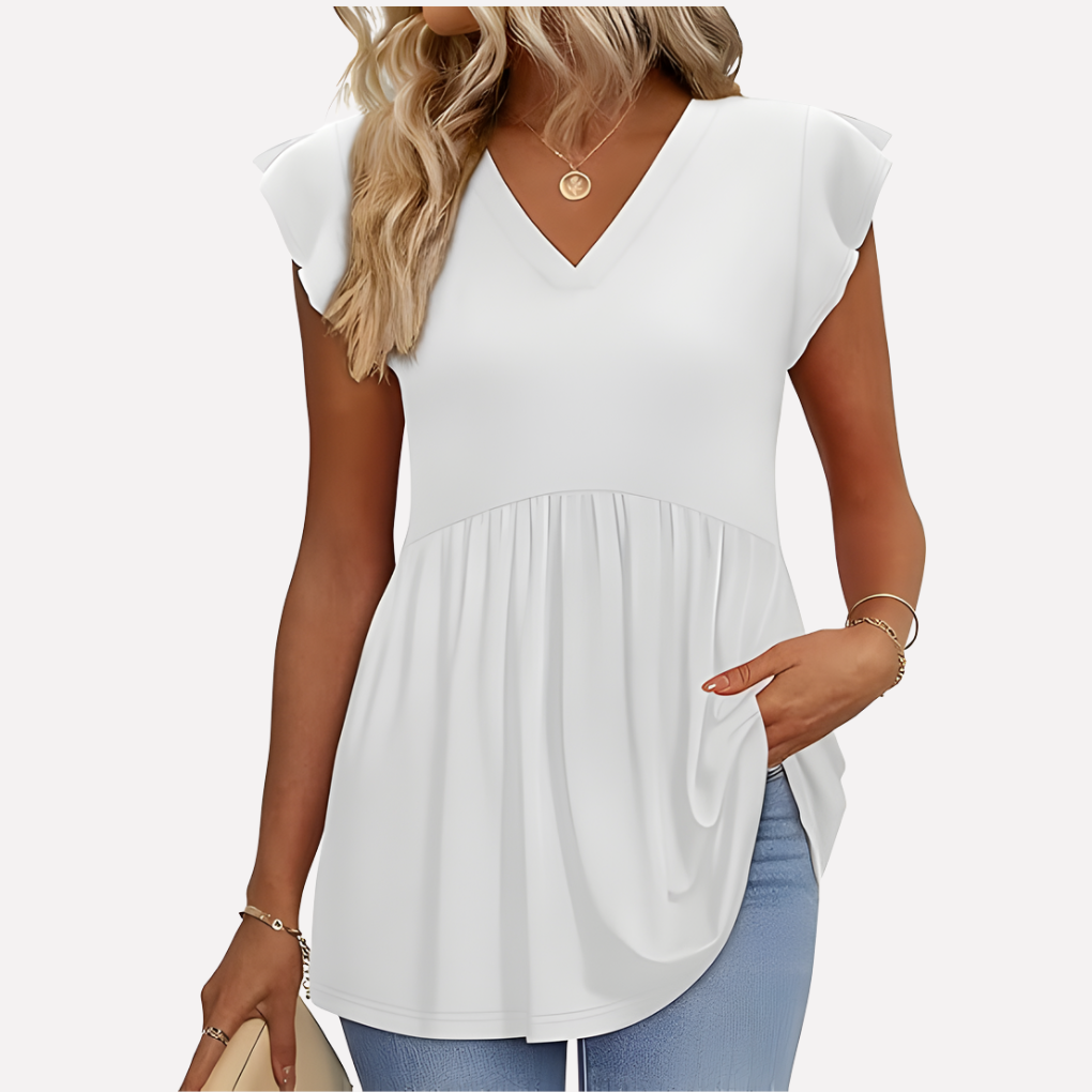 Kvinners Casual Bluse – Avslappet Stil for Hverdag Bruk