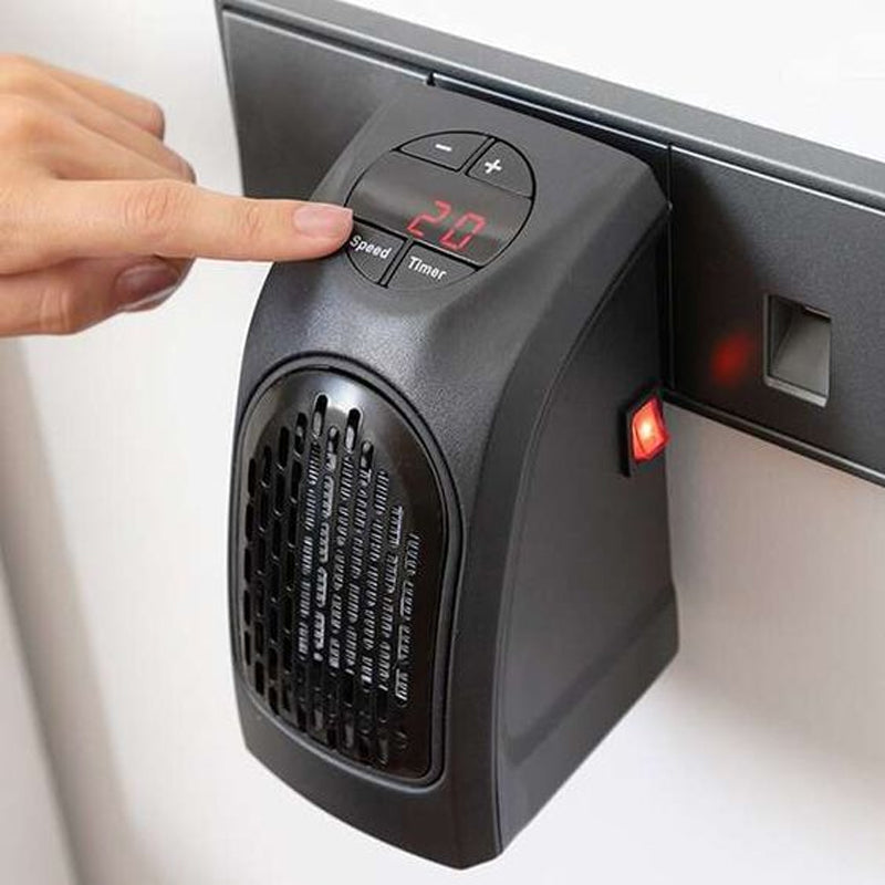 Keramisk plug-in-ovn med justerbar termostat