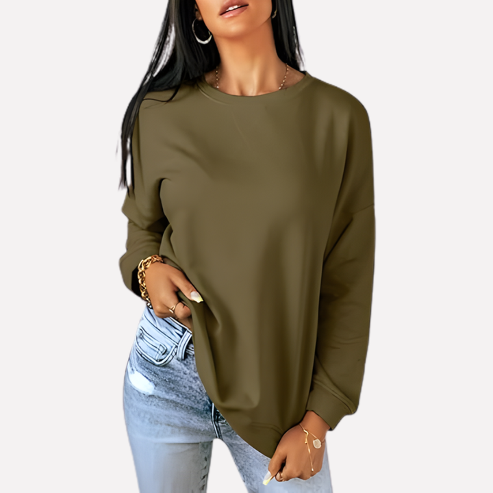 Kvinnens Crew Neck Sweatshirt