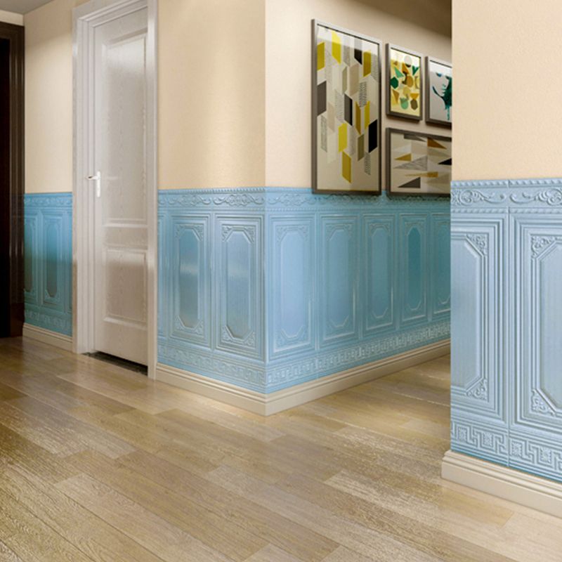 Vanntett 3D-veggpanel i moderne stil, skrell-og-lim, for innervegger