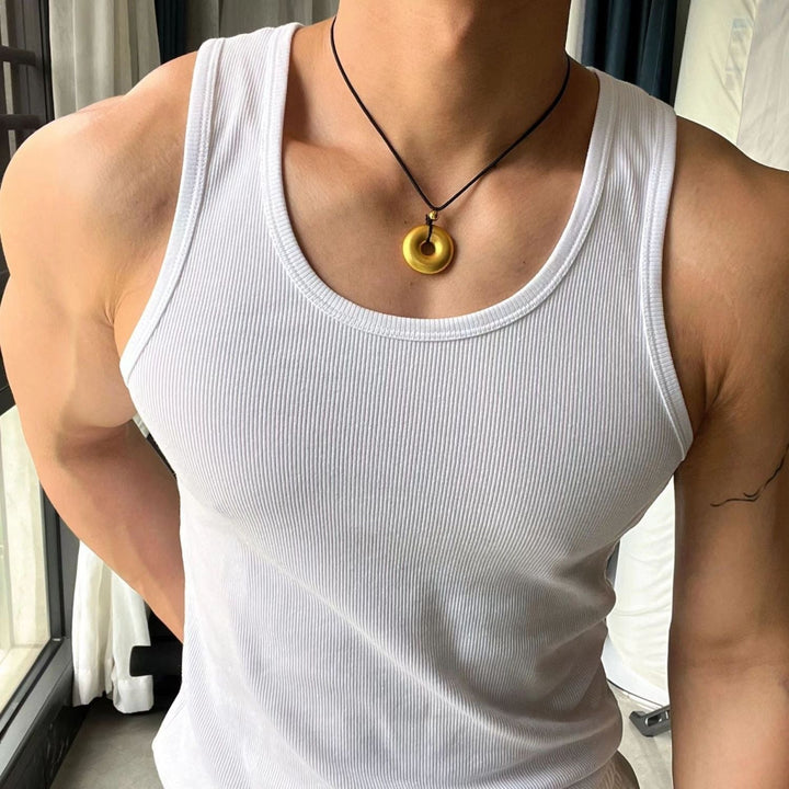 Breathable summer tank top for men