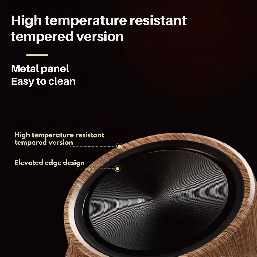 Mini Elektrisk Kokeplate med Temperaturkontroll for Kompakt Bruk