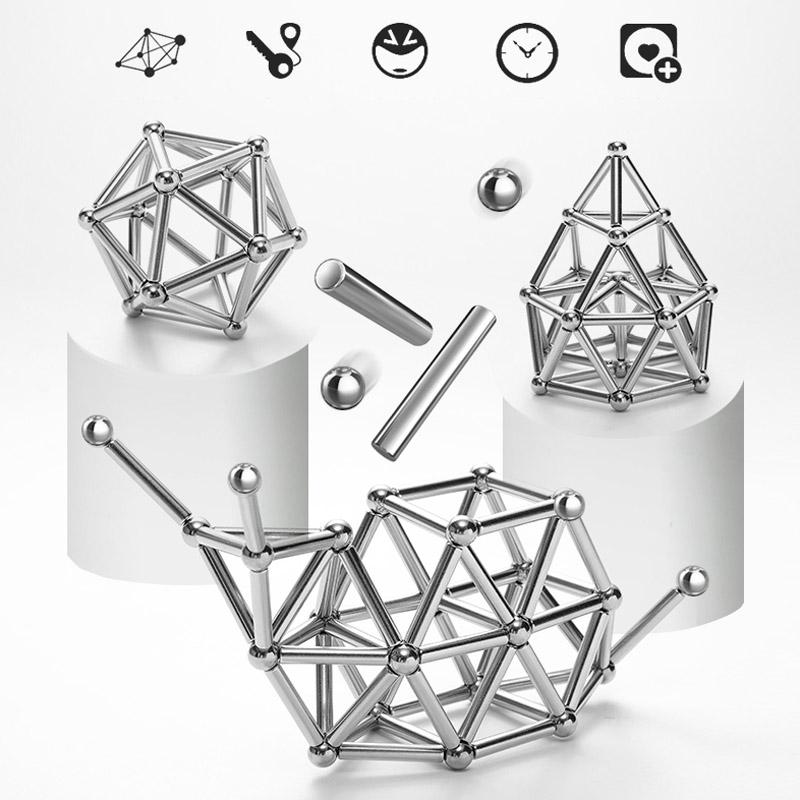 Innovative magnetblokker – Kreativ bygging for unge