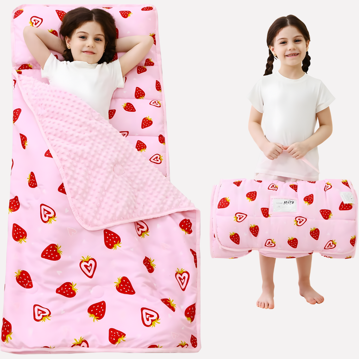 Småbarn Nap Matte med Pute og Blankett