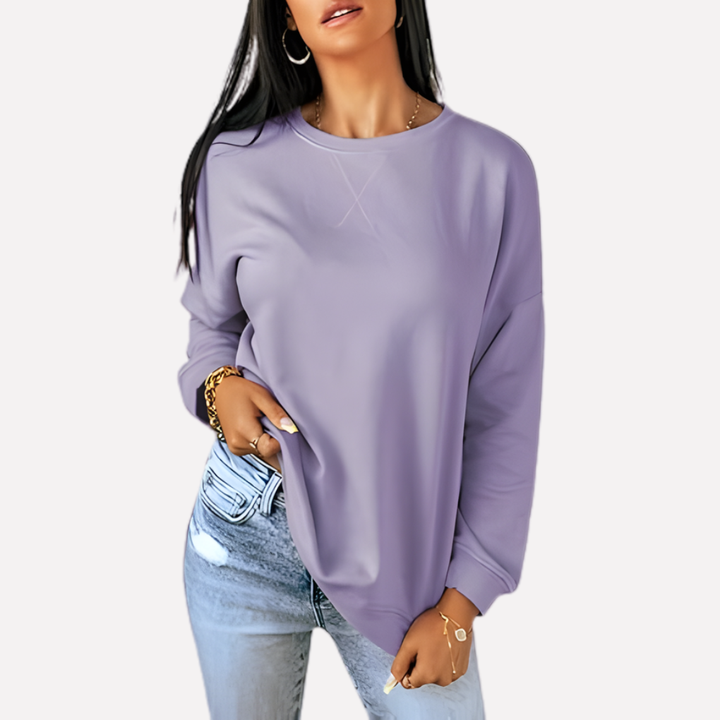 Kvinnens Crew Neck Sweatshirt