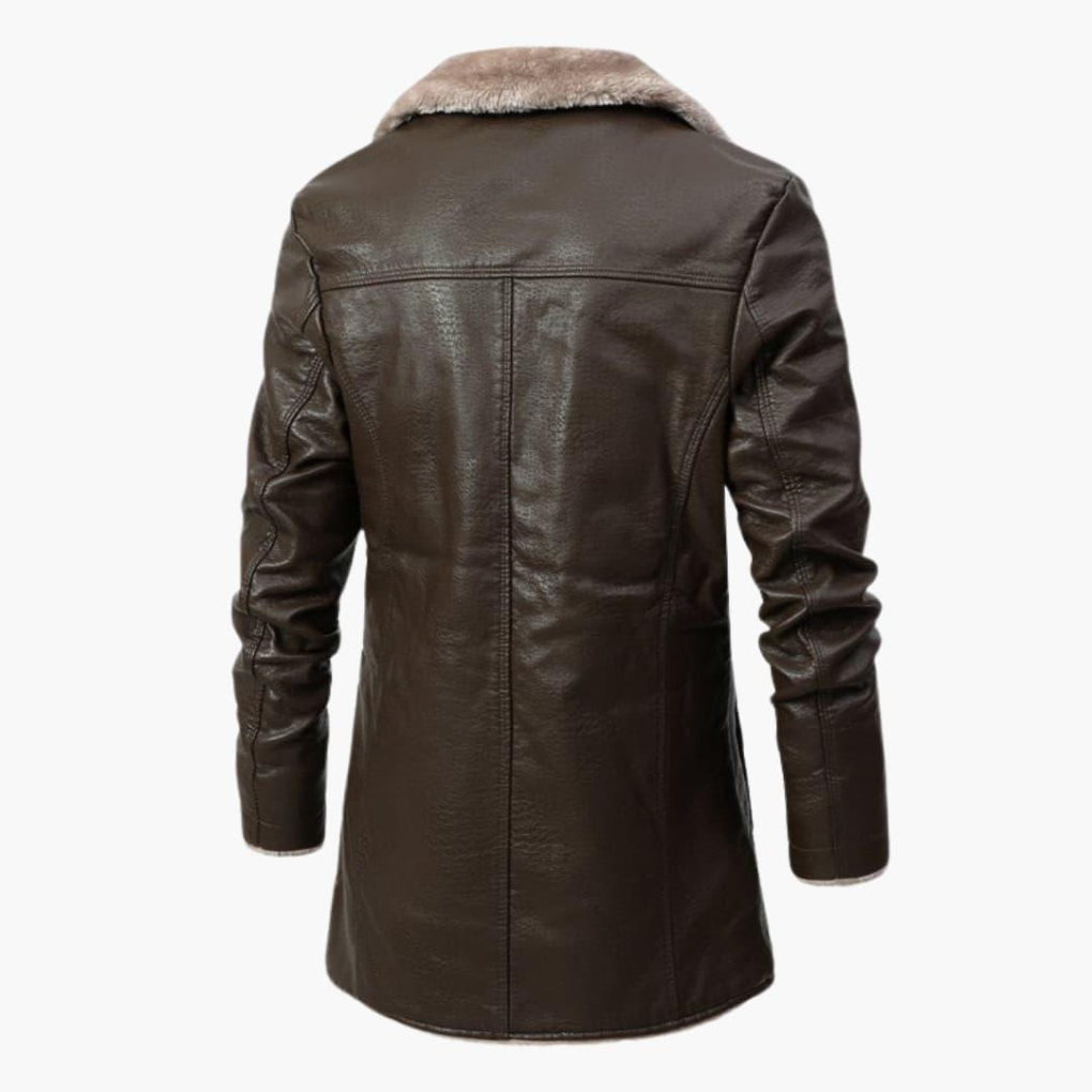 Ull Vinterfrakk – Elegant Frakk for Menn, Varm