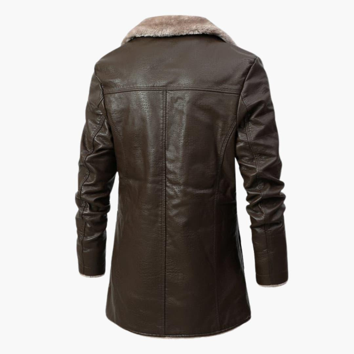 Ull Vinterfrakk – Elegant Frakk for Menn, Varm
