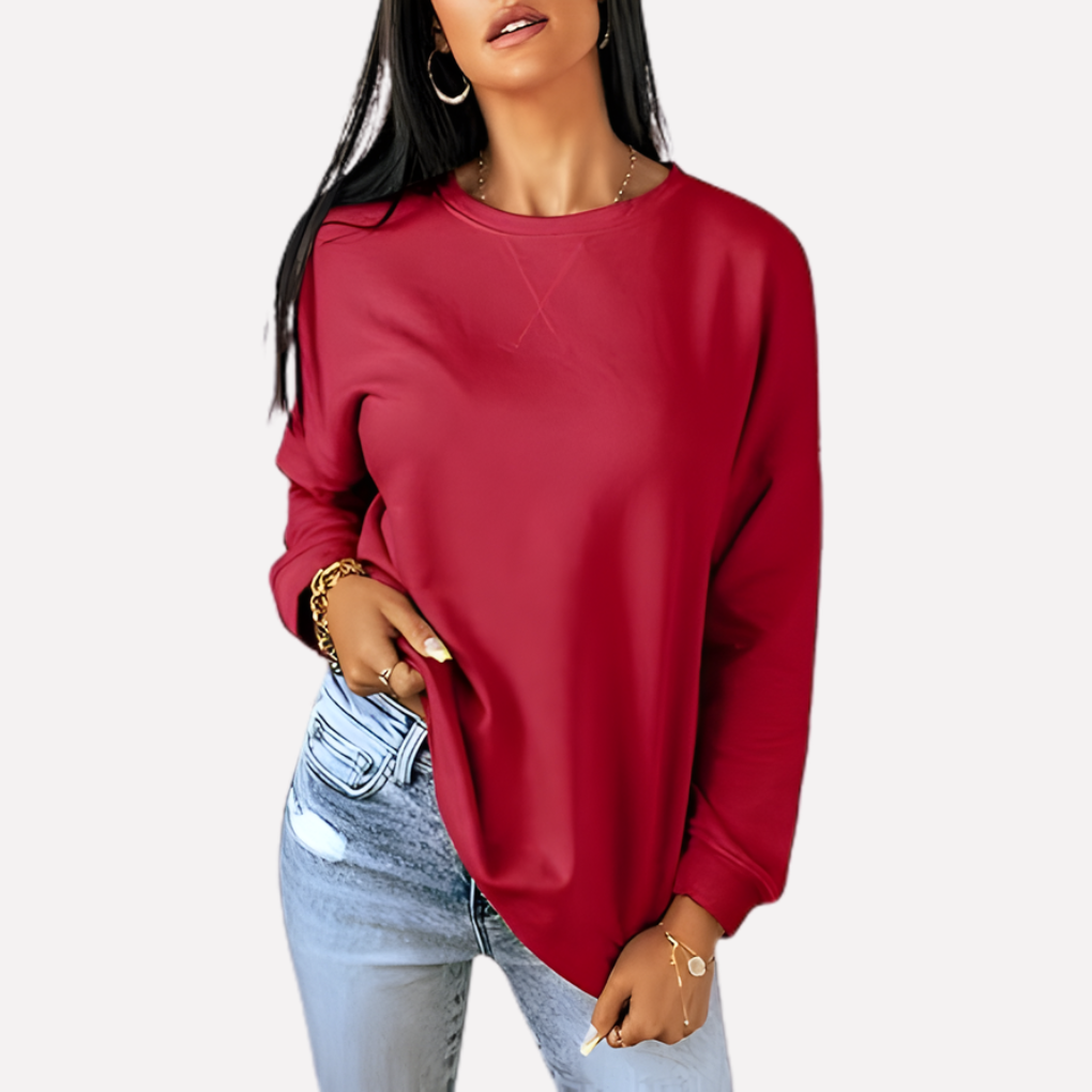 Kvinnens Crew Neck Sweatshirt