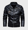 Klassische Lederjacke für Herren – Zeitloser Stil und Komfort