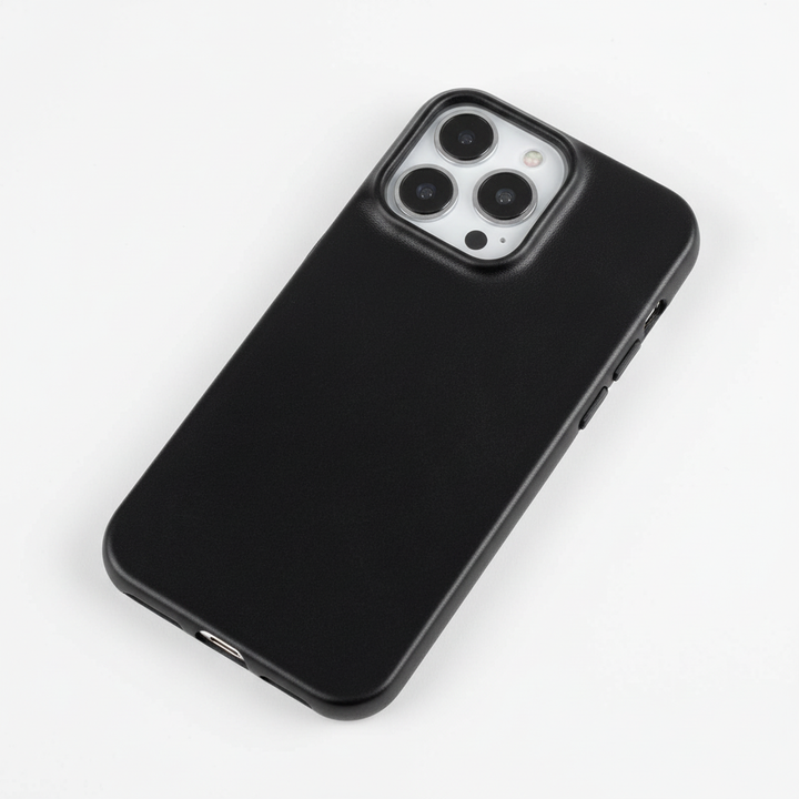 Deksel i ekte lær med oljevoks for Apple iPhone