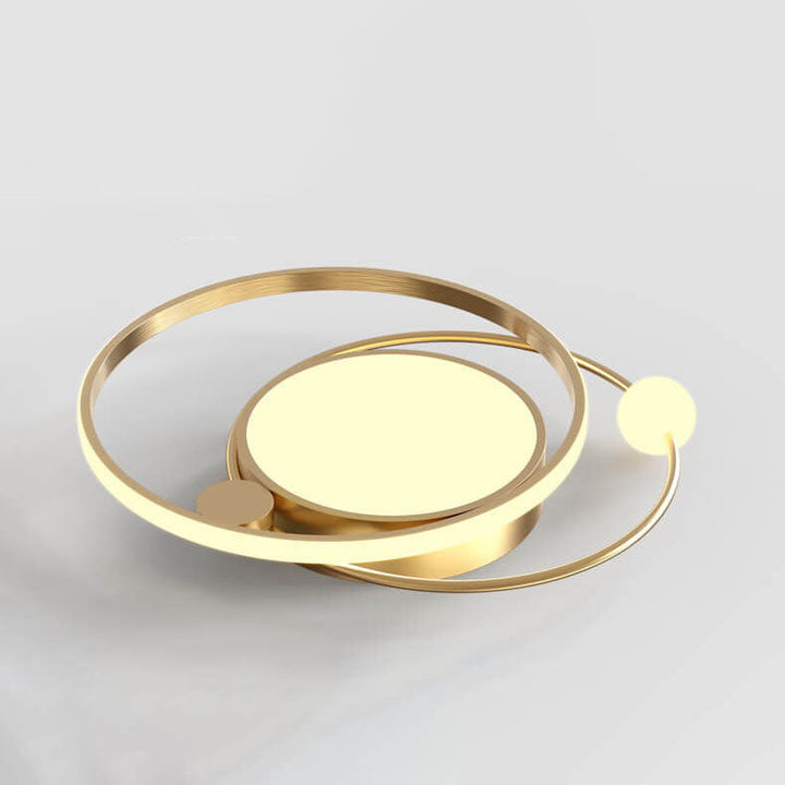 Rund LED-taklampe | Nordisk minimalistisk design