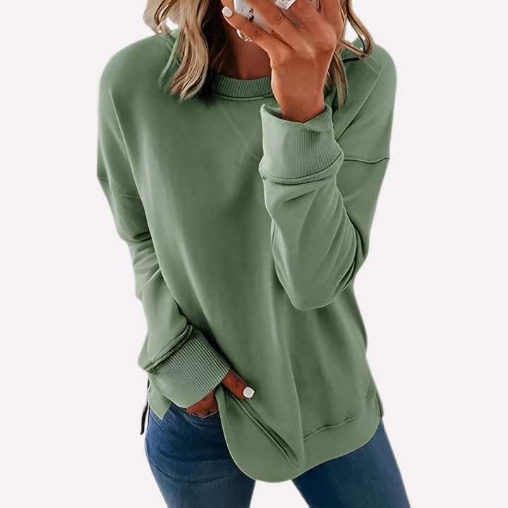 Kvinnens Crew Neck Sweatshirt