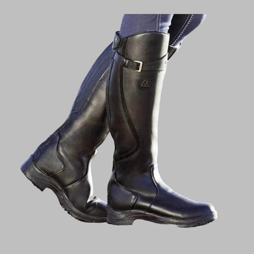 Waterproof winter riding shoes for women