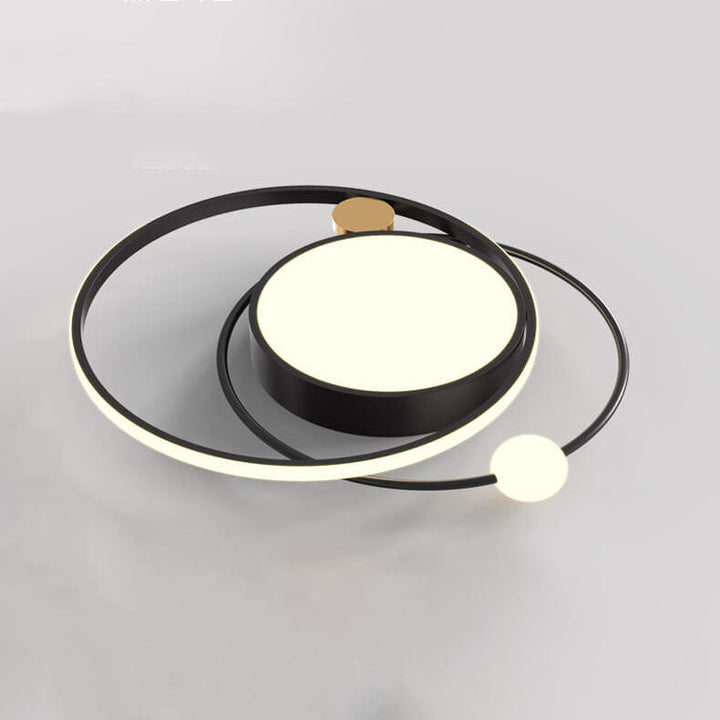 Rund LED-taklampe | Nordisk minimalistisk design